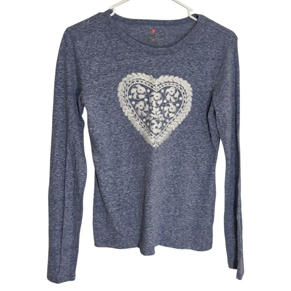 CrewCuts Blue Embroidered Long Sleeve T-Shirt